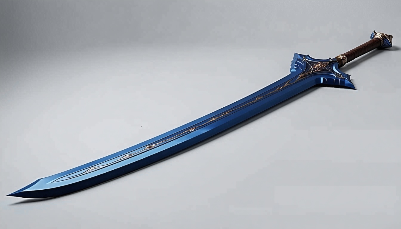Custom 3D printed cosplay sword prop